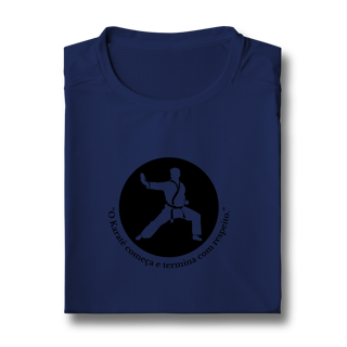 Nome do produtoCamiseta Sport Dry UV - Frases Karatê-Do 