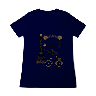 Nome do produtoCamiseta Baby Look - Paris Life