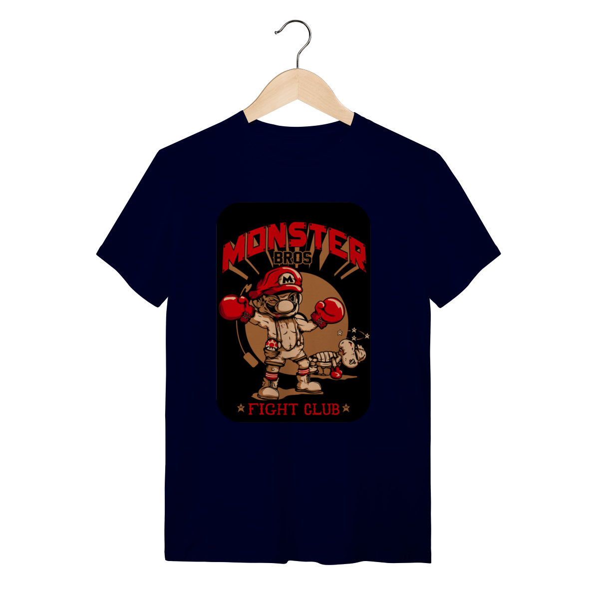 Nome do produto: Camiseta Quality Linha Dark - Super Mario