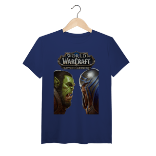 Nome do produtoCamiseta Pima Gamer - World of Warcraft