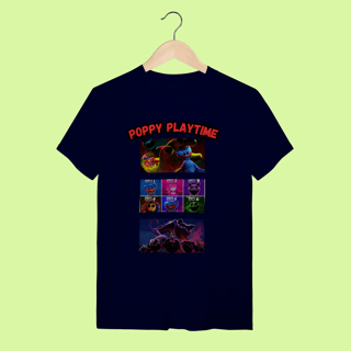 Nome do produtoCamiseta T-Shirt Turma Poppy Playtime