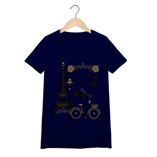 Nome do produtoCamiseta Baby Look - Paris Life