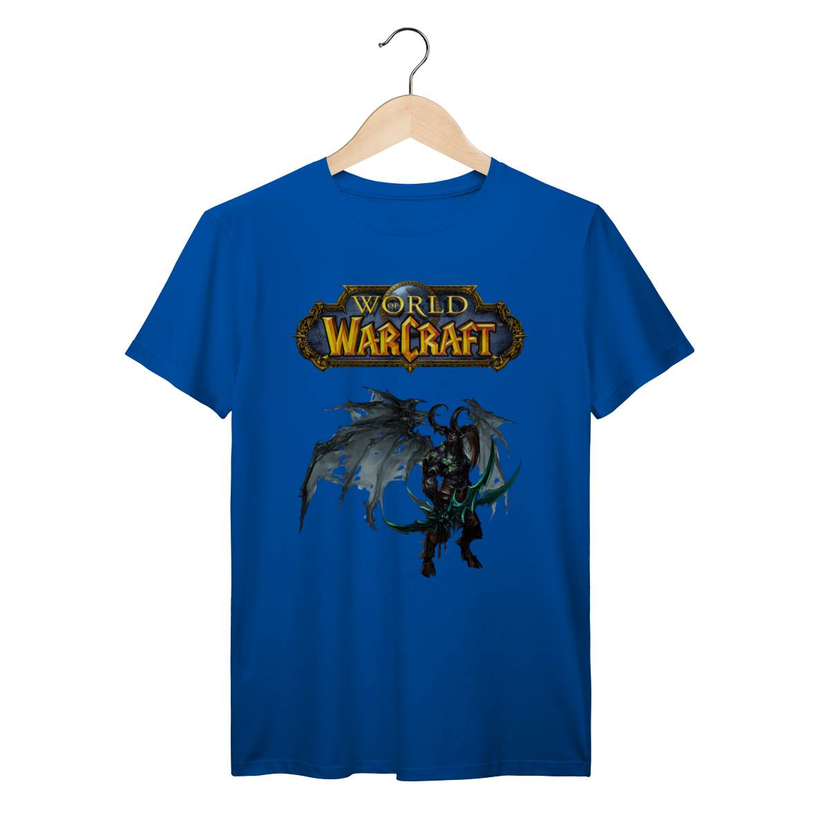 Nome do produto: Camiseta Prime World of Warcraft - Illidan stormrage