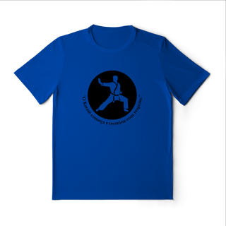 Nome do produtoCamiseta Sport Dry UV - Frases Karatê-Do 