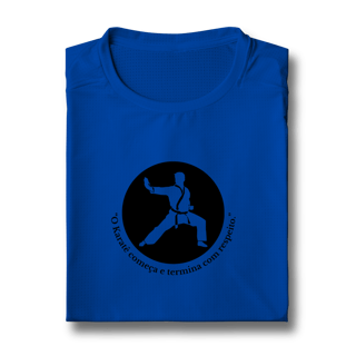 Nome do produtoCamiseta Sport Dry UV - Frases Karatê-Do 