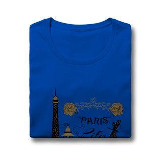 Nome do produtoCamiseta Baby Look - Paris Life