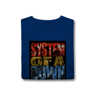 Nome do produtoCamiseta Classic Bandas - System of a Down