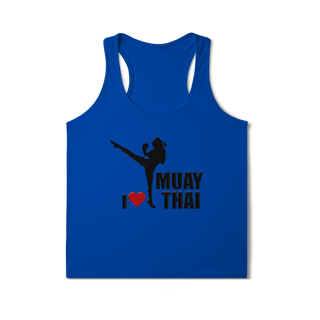 Nome do produtoRegata Fem sport Dry UV - Eu amo Muay Thai