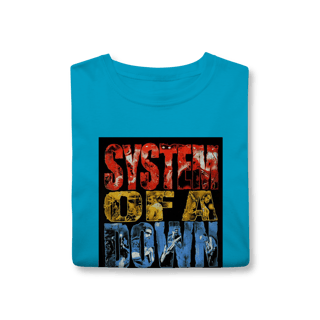 Nome do produtoCamiseta Classic Bandas - System of a Down