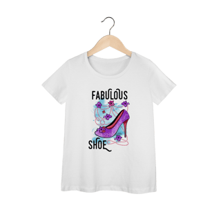 Nome do produtoCamiseta Baby Look - Fabulous Shoe