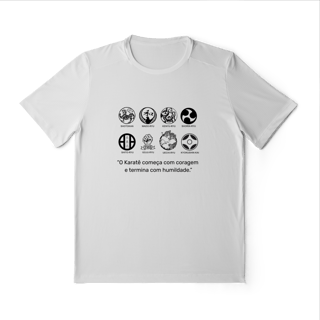 Camiseta Sport Dry UV - Estilos do Karatê