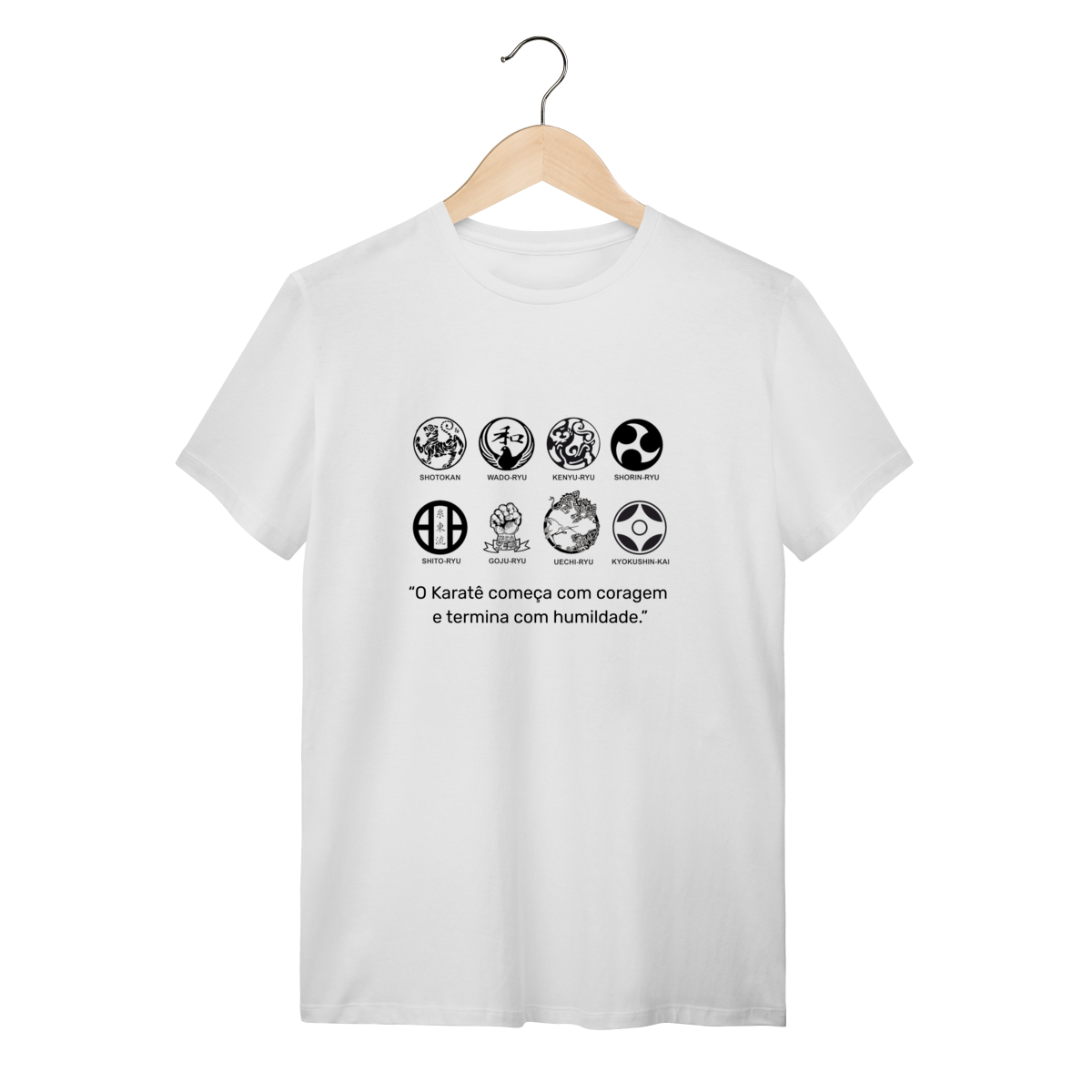 Nome do produto: Camiseta Shirt Quality - Estilos Karatê