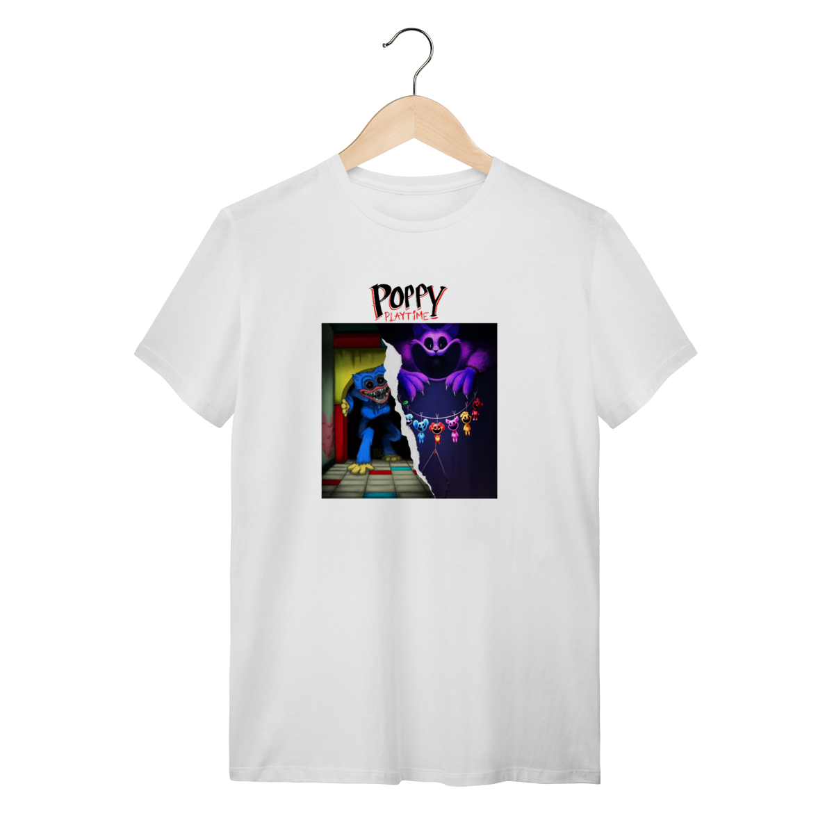 Nome do produto: Camiseta T-Shirt Quality - Poppy Playtime