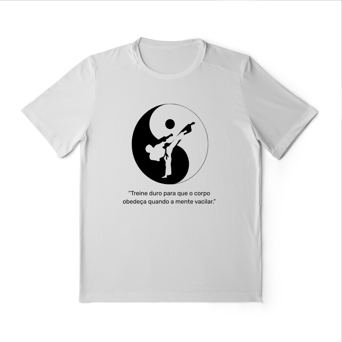 Nome do produto: Camiseta Sport Dry UV - Frases Karatê-Do 