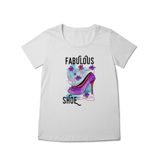 Camiseta Baby Look - Fabulous Shoe