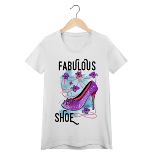 Nome do produtoCamiseta Baby Look - Fabulous Shoe