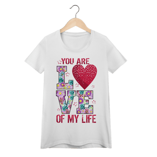 Nome do produtoCamiseta Baby Look - Love my Life