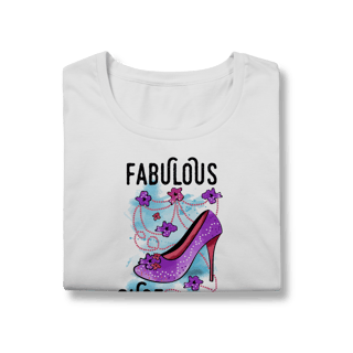 Nome do produtoCamiseta Baby Look - Fabulous Shoe