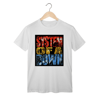 Nome do produtoCamiseta Classic Bandas - System of a Down