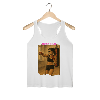 Nome do produtoRegata Feminina Esport Dry UV - Muay Thai