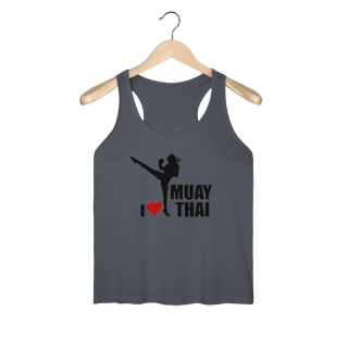 Regata Fem sport Dry UV - Eu amo Muay Thai
