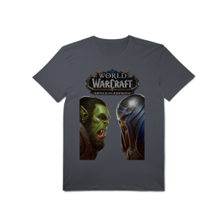 Nome do produtoCamiseta Pima Gamer - World of Warcraft