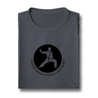 Nome do produtoCamiseta Sport Dry UV - Frases Karatê-Do 