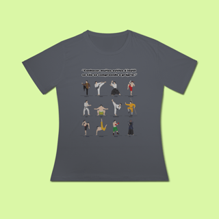 Nome do produtoBaby Look Sport Dry UV Artes Marciais