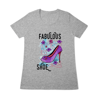 Nome do produtoCamiseta Baby Look - Fabulous Shoe