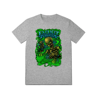 Nome do produtoCamiseta Quality Dark - Esqueleto