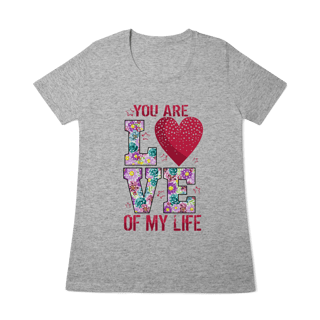 Nome do produtoCamiseta Baby Look - Love my Life