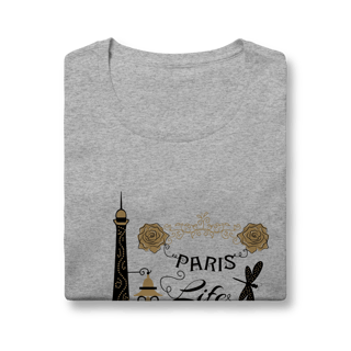 Nome do produtoCamiseta Baby Look - Paris Life