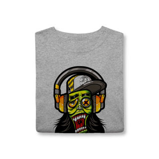 Nome do produtoCamiseta Classic Linha Dark - Zumbi