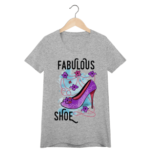 Nome do produtoCamiseta Baby Look - Fabulous Shoe