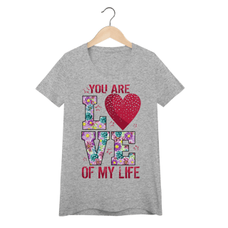Nome do produtoCamiseta Baby Look - Love my Life