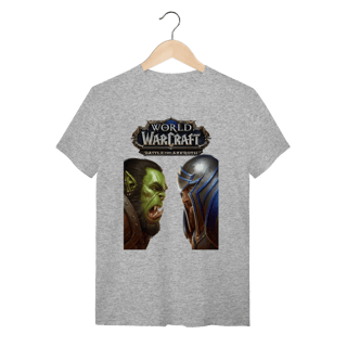 Nome do produtoCamiseta Quality  Gamer - World of Warcraft