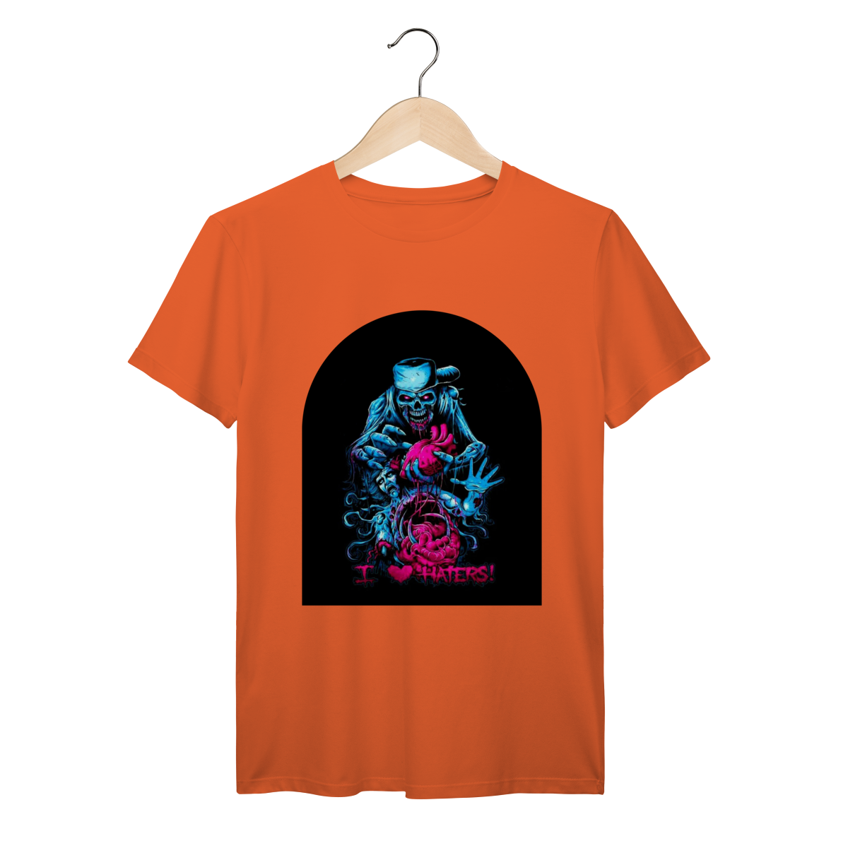 Nome do produto: Camiseta Prime Dark - Esqueleto Heart