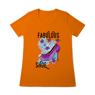 Nome do produtoCamiseta Baby Look - Fabulous Shoe
