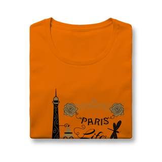 Nome do produtoCamiseta Baby Look - Paris Life