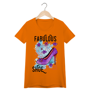 Nome do produtoCamiseta Baby Look - Fabulous Shoe