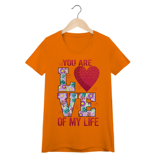 Nome do produtoCamiseta Baby Look - Love my Life