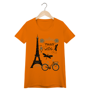 Nome do produtoCamiseta Baby Look - Paris Life
