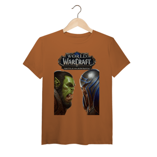 Nome do produtoCamiseta Pima Gamer - World of Warcraft