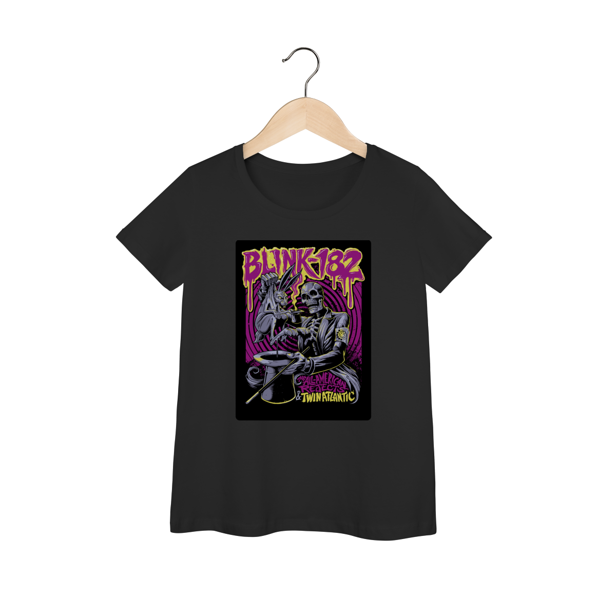 Nome do produto: Baby Long Prime Bandas - Blink-182