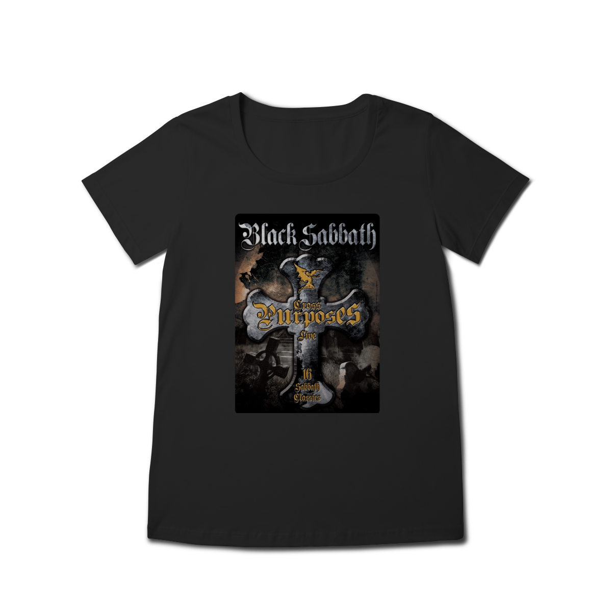 Nome do produto: Baby Long Prime Bandas - Black Sabbath