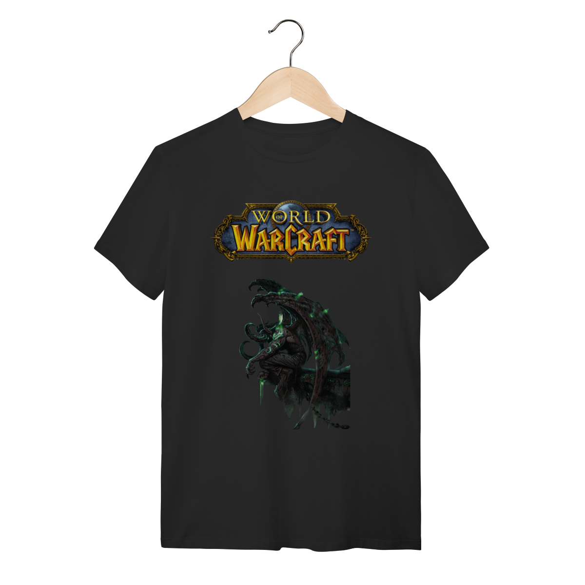Nome do produto: Camiseta Quality World of Warcraft - Illidan stormrage