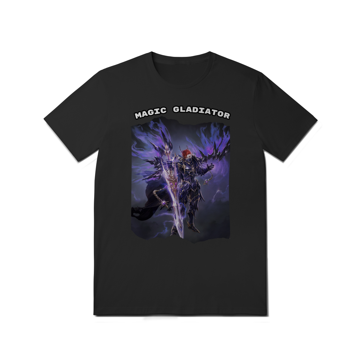 Nome do produto: Camiseta T-Shirt Quality Mu Online Magic Gladiator