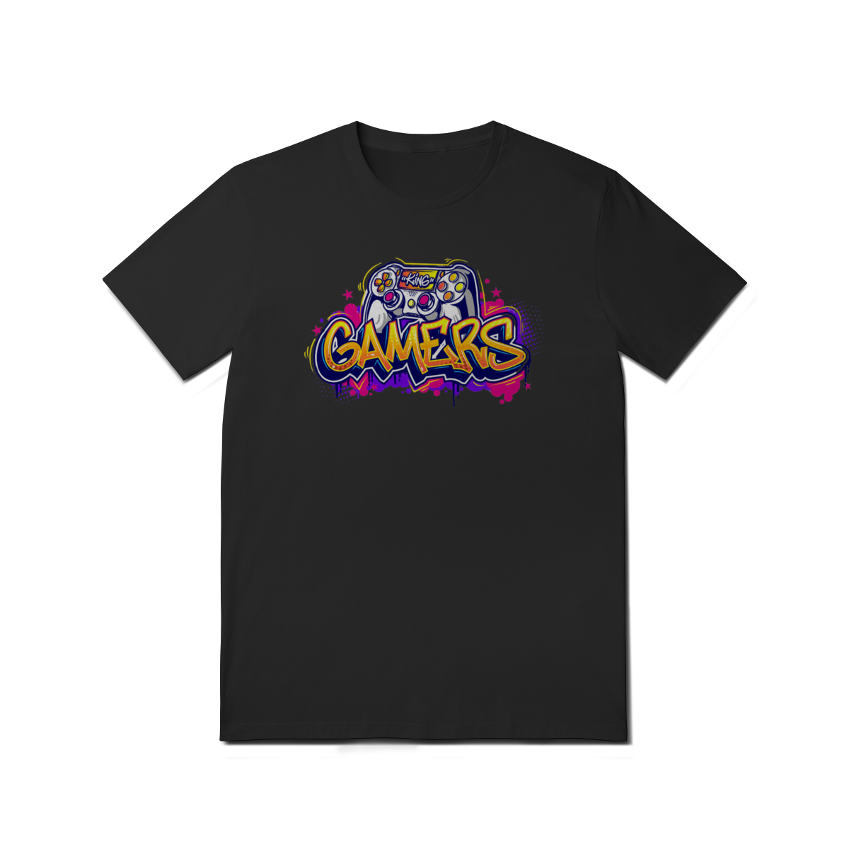 Nome do produto: Camiseta T-Shirt quality - Gamers