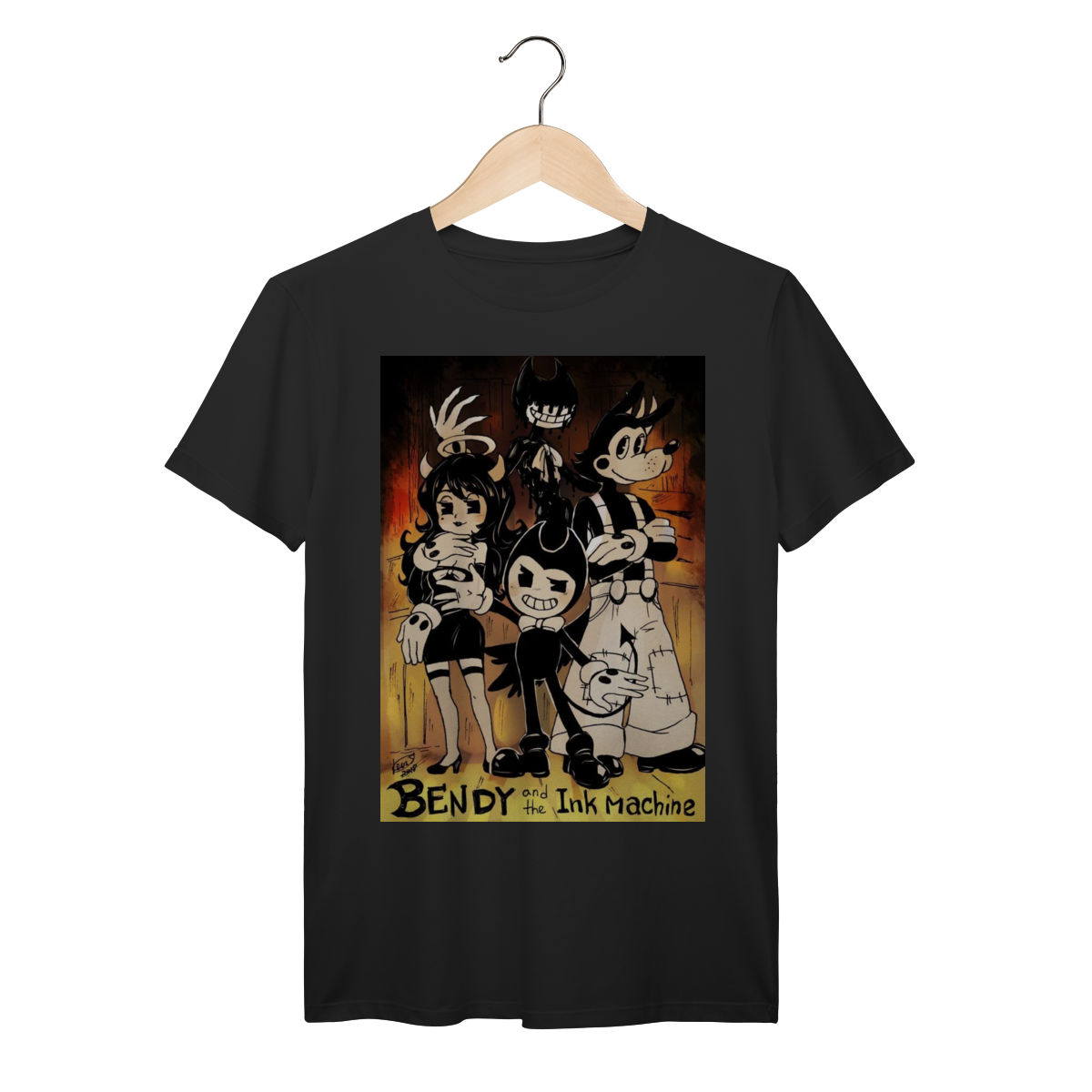 Camiseta T-Shirt Prime - Bendy and the Ink Machine 2