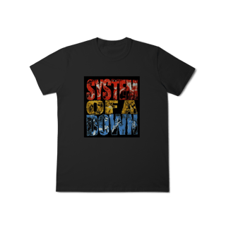Nome do produtoCamiseta Classic Bandas - System of a Down
